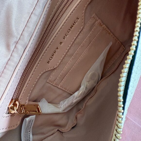 Poppy & Peonies Sidekick Cream NWT - Picture 7 of 15